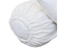 Protège traversin Molleton 160 GR/m² Fermeture élastiques 140 cm