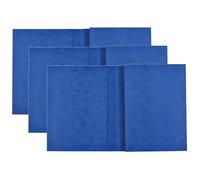 Protèges Cahier Ecolier - COUTAL - 18 x 22 cm - Carte Lustrée - 2 grands Rabats - Bleu