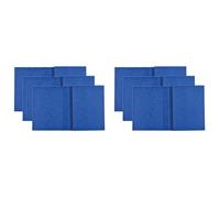 Protèges Cahier Ecolier - COUTAL - Lot de 6 - Carte Lustrée - 2 grands Rabats - Bleu