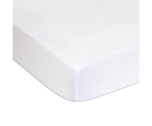 Protèges Matelas, alèses | Couffin, Berceau Bébé | Imperméable & Respirant | Blanc | Marque Easy dort | Certifié Oeko-Tex | Fabriqué en Europe (Bambou - 1 Protège Matelas, 90x190)