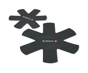 Protèges poêles, set de 2 pc, noir, polyester, de Buyer