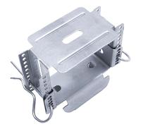 PROTEKTOR 100x Suspente directe réglable 59-108mm acier galvanisé | pour profilés CD 60/27, suspente plafond placo, robuste, anticorrosion, pour faux-plafonds