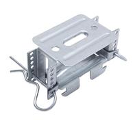 PROTEKTOR 50x Suspente directe réglable 40-70mm acier galvanisé | pour profilés CD, suspension plafond placo, fixation robuste pour faux-plafond, idéal pour construction sèche
