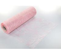 Protinam Sizoweb Chemin de Table Rose Clair 30 cm x 25 m pour la décoration comme l'été, Pâques, Noël ou Les Mariages (25 m, Rose Clair 3025) 64 033-R 300-A5-25 m