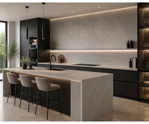 Protocole Home Plaque Murale SPC-202 Pietra Light, Effet Pierre, Finition Mate, 60 cm x 120 cm