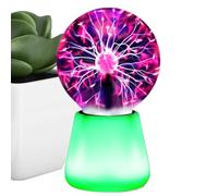 Protoence Lampes De Chevet | Éclairage Sensible au Toucher Alimenté par USB | Lampe à Sphère Plasma LED 7 Couleurs avec Éclairage Interactif Tactile,Pour L'Ambiance De La Chambre, La Table, La Maison,
