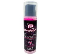 Proton Professional Stencil Pink - 250 ml XL - Liquide d'extraction - Gel rose Airless - Colle à tampon - Tattoo INKgrafiX® Allemagne - Studio professionnel