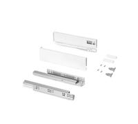 Protone 3280412 Kit tiroir extérieur 93 mm H 350 mm P extraction totale fermeture amortie 30 kg