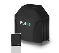 ProTool Housse Barbecue Exterieur Imperméable, Bâche Barbecue BBQ en Tissu Oxford Résistant, Protection Anti Pluie UV Vent Poussière Neige pour Barbecue Gaz Charbon et Électrique (145x61x117cm)