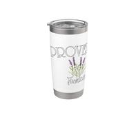 PROVENCE France Lavande Province Française Gobelet isotherme en acier inoxydable double paroi