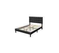 Provence Literie Lit Riley Noir 140x200 cm