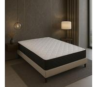 Provence literie Matelas Face de Contact Latex sur Face Hiver + embourrage 100% polesther 34 Kg/m3 140x190 x 20,5 cm Tres Ferme 7 Zones de Confort