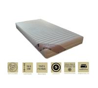 Provence Literie Matelas Mémoire de Forme 70x190 - Très Ferme + Oreiller