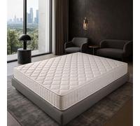 Provence literie Matelas Tissu Ignifugé Non Feu 140x200 x 15,5 cm - Très Ferme - Ame Poli Lattex Haute Résilience - hypoallergénique