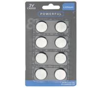 Provence outillage Piles bouton CR2032 - Lot de 8