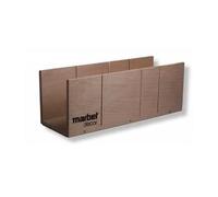 PROVISTON - Boîte à onglets pour scies à main - Angle de 45 ° - Angle de 90 ° - Boîte à découper pour plinthes, moulures en stuc et profilés métalliques - Hauteur jusqu'à 160 mm - Largeur jusqu'à 180