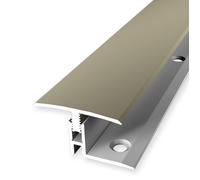 PROVISTON Profilé de transition Compensation de parquet l 31.5 mm Compensation de H 12 - 17 mm L 1000 mm Profilé en aluminium Sab...