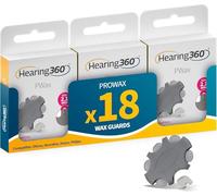 ProWax Filtres Paraérome pour appareil acoustique OTICON-BERNAFON-MAICO protègent les appareils acoustiques du cérumen, protection filtre de rechange pour cérumen (18)
