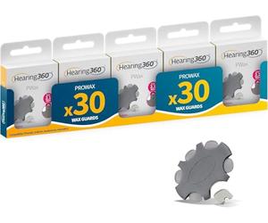 ProWax Filtres Paraérome pour appareil acoustique OTICON-BERNAFON-MAICO protègent les appareils acoustiques du cérumen, protection de filtre de rechange pour cérumen… (30)