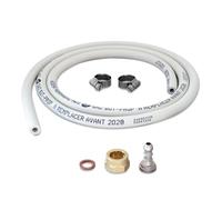 Kit connexion gaz tuyau + adaptateur tétine + raccords pour réchauds et barbecues à gaz