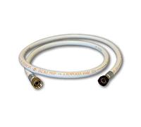 PROWELTEK - Tuyau gaz butane/propane flexible 1.50 m raccords à visser 20/150 et G1/2