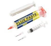 prowithlin Flux Soudure, 2pack Pâtes à braser Avec 2 Aiguilles, 1 Poussoir Et 1 Seringue, 60g Flux Soudure No Clean pour Réparation BGA/IC/CPU/PCB/SMD - Idéal flux soudure électronique (Paquet de 1)