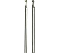 PROXXON 2228212 - Juego 2 fresas diamantadas bola 1,0 mm bleu marine