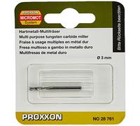 PROXXON 2228761 - Fresa metal duro 3 mm