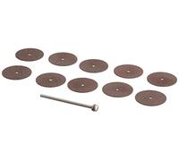 PROXXON 2228810 - Set 10 discos separadores corindón 22 mm + vástago, Gris