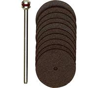 PROXXON 2228810 - Set 10 discos separadores corindón 22 mm + vástago, Gris