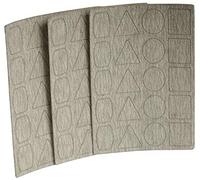 PROXXON Feuilles abrasives autocollantes pour PS 13 – Grain 240 – Lot de 3 (2882)