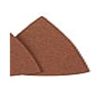 Proxxon Feuille abrasive Delta — bande auto-agrippante, non perforée, grain 240, 65 mm, 25 pièces