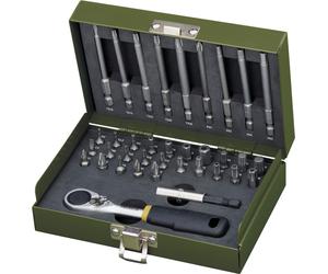 Proxxon 23 109 Acier au chrome-vanadium 36 pièce(s) Noir