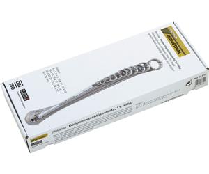 PROXXON 23812 Satz Doppelringschlüssel 6-32mm 11 teiliger Satz Serie SlimLine