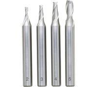 Proxxon 24610 Kit de fraisage HSS Diamètre de tige 6 mm