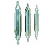 Proxxon 24630 zentrierbohrersatz, 3-tlg, DIN 333, Argenté