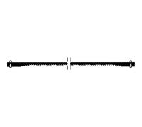 Proxxon Lames de scie 28743 – standard avec ergot, denture fine, 18 dents sur 25 mm – 12 pièces