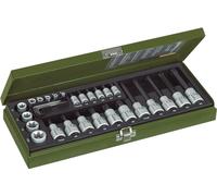 Proxxon Bit set 1/2 (12.5 mm), 1/4 (6.3 mm) 29-piece 23103