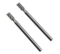 Proxxon Embouts de fraise en acier wolfram-vanadium, 3 mm, 2pcs