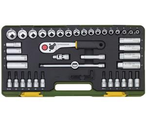 Proxxon Industrial Bit set Metric 3/8 (10 mm) 47-piece 23282