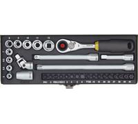 Proxxon Industrial Bits Metric 1/4 (6.3 mm) 32-piece 23078