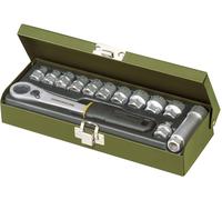 Proxxon Industrial Jeu de clés à douille métrique 1/4 (6.3 mm) 13 pièces 23602