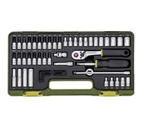 Proxxon Industrial Jeu de clés à douille métrique 1/4 (6.3 mm) 50 pièces 23280