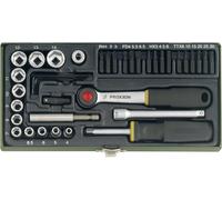 Proxxon Industrial Jeu de douilles-embouts métrique 1/4 (6.3 mm) 39 pièces 23070