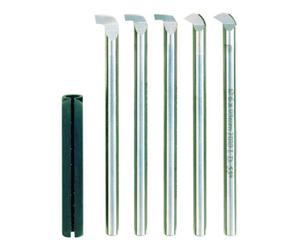 Proxxon Proxxon Jeu d'aciers de tournage HSS pour filetages intérieurs, gorges et rainures, 6 pièces Quantité:1