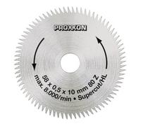 Proxxon Proxxon Lame de scie circulaire "Super-Cut", 58 mm (80 dents) Quantité:1