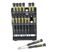 Proxxon Jeu de tournevis MICRO-DRIVER 15 pièces Noir