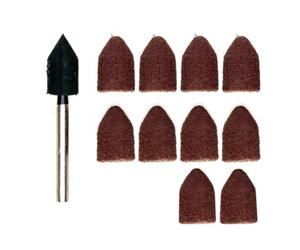 Proxxon Proxxon Porte-capsules abrasives, 9 mm, 5 capsules abrasives grain 80 + 150 chacune Quantité:1