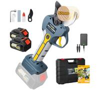 Prunarbo Sécateur Électrique 50 mm avec 2 Batteries pour Vergers