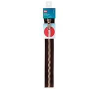 Prym Marrone Scuro Con Denti grossi Beige Bicolore Aperto 60 cm Chiusura Zip S12 (1 Pezzo), Multicolore, 34 x 5 x 1 cm